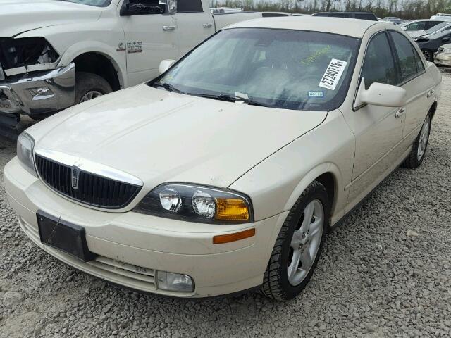 1LNHM87A52Y704702 - 2002 LINCOLN LS WHITE photo 2