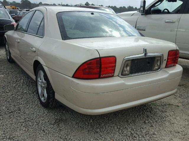 1LNHM87A52Y704702 - 2002 LINCOLN LS 白色 照片 3