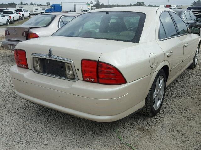 1LNHM87A52Y704702 - 2002 LINCOLN LS WHITE photo 4