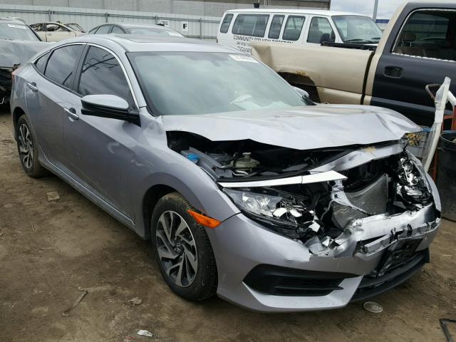 2HGFC2F75HH556489 - 2017 HONDA CIVIC EX SILVER photo 1