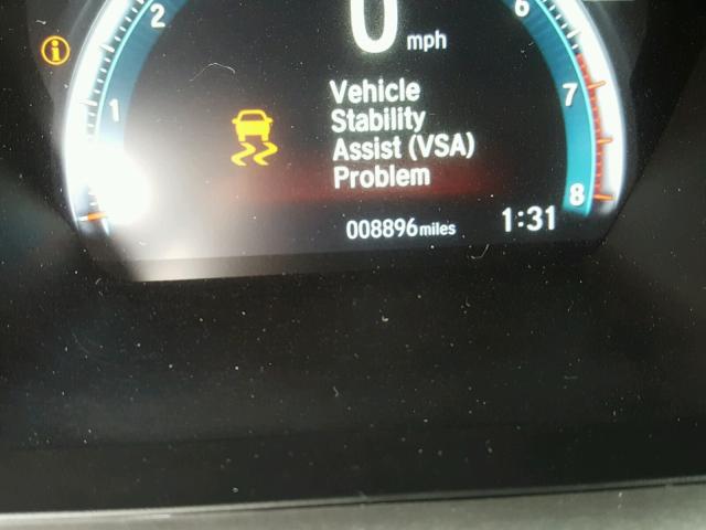 2HGFC2F75HH556489 - 2017 HONDA CIVIC EX ვერცხლისფერი ფოტო 8