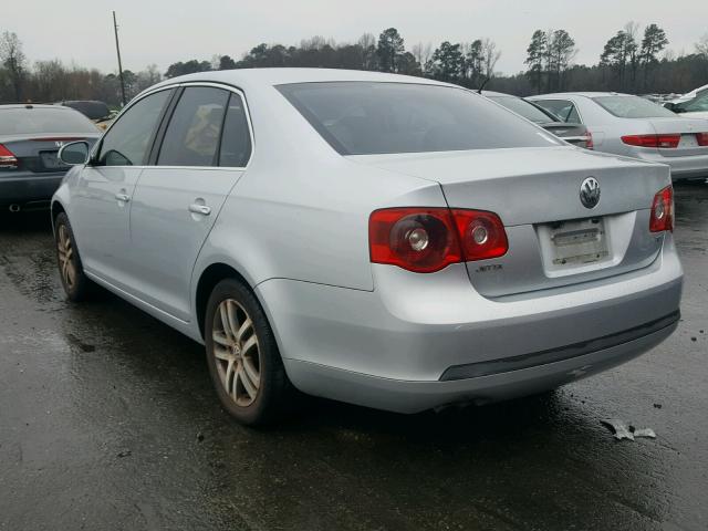 3VWRT71K86M628642 - 2006 VOLKSWAGEN JETTA TDI SILVER photo 3