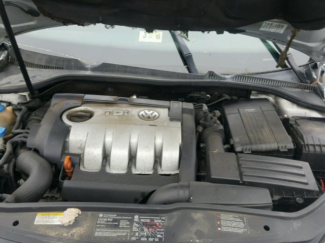 3VWRT71K86M628642 - 2006 VOLKSWAGEN JETTA TDI SILVER photo 7