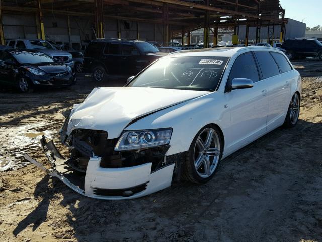 WAUKH74F97N024770 - 2007 AUDI A6 AVANT Q WHITE photo 2