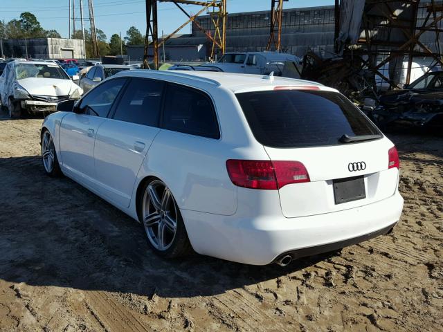 WAUKH74F97N024770 - 2007 AUDI A6 AVANT Q WHITE photo 3