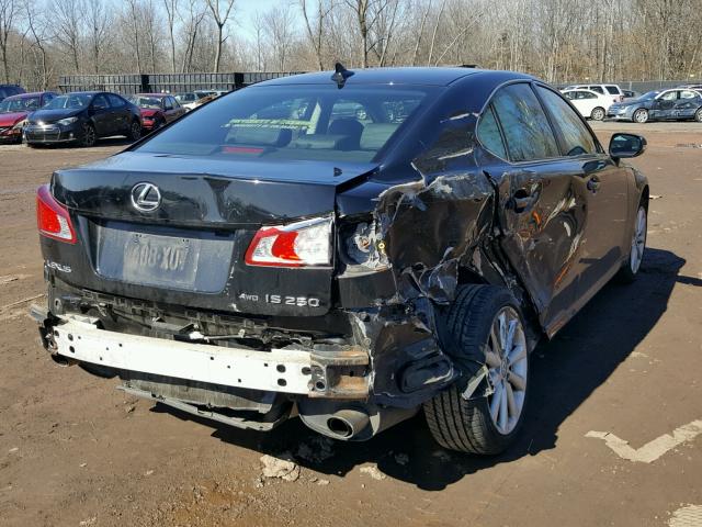 JTHCK262095034837 - 2009 LEXUS IS 250 SILVER photo 4