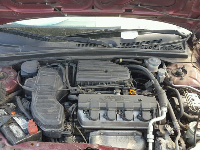 1HGES25792L080113 - 2002 HONDA CIVIC EX Qırmızı foto 7