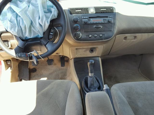 1HGES25792L080113 - 2002 HONDA CIVIC EX Qırmızı foto 9