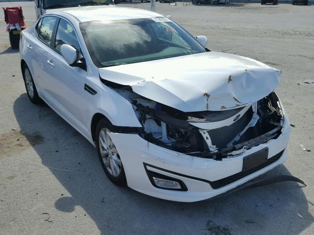 5XXGN4A78EG318683 - 2014 KIA OPTIMA EX WHITE photo 1