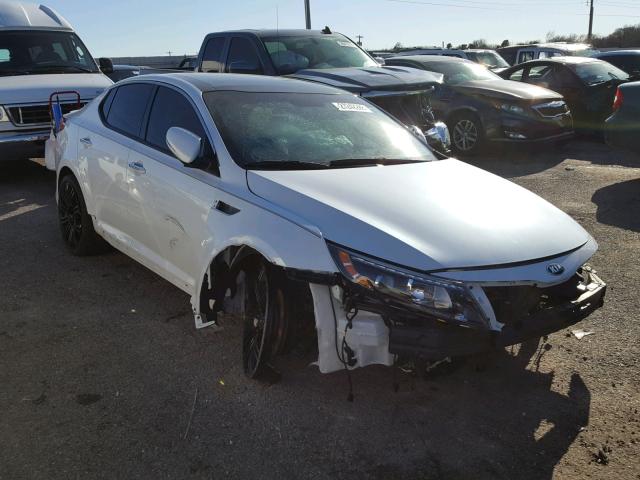 5XXGR4A6XFG371334 - 2015 KIA OPTIMA SX WHITE photo 1