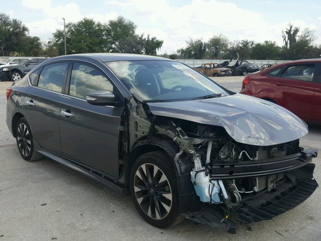 3N1AB7AP4GY259614 - 2016 NISSAN SENTRA S GRAY photo 1