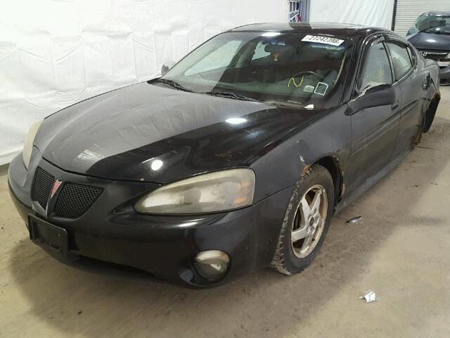 2G2WS522441250436 - 2004 PONTIAC GRAND PRIX BLACK photo 2