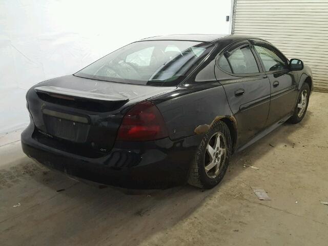 2G2WS522441250436 - 2004 PONTIAC GRAND PRIX BLACK photo 4