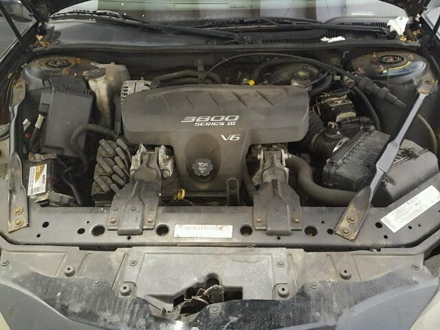 2G2WS522441250436 - 2004 PONTIAC GRAND PRIX BLACK photo 7