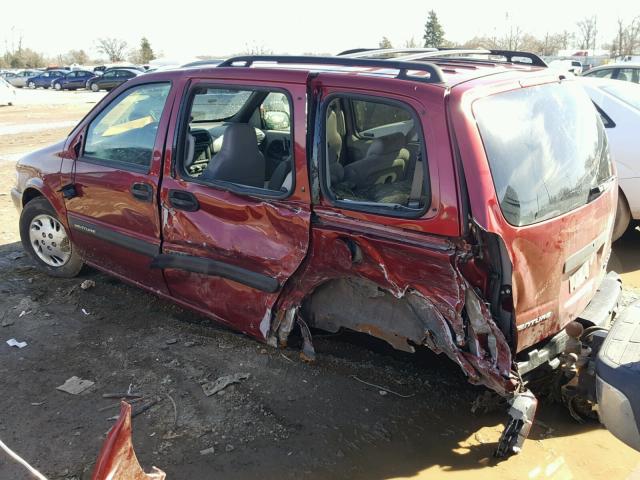 1GNDU03E5YD136732 - 2000 CHEVROLET VENTURE MAROON photo 3