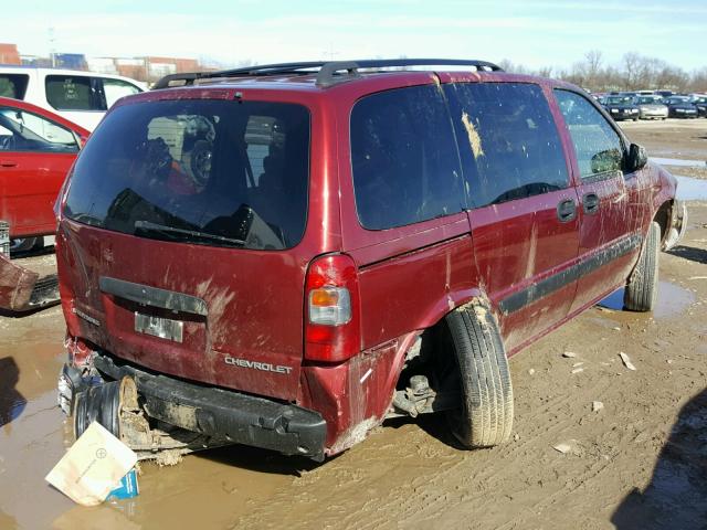 1GNDU03E5YD136732 - 2000 CHEVROLET VENTURE MAROON photo 4