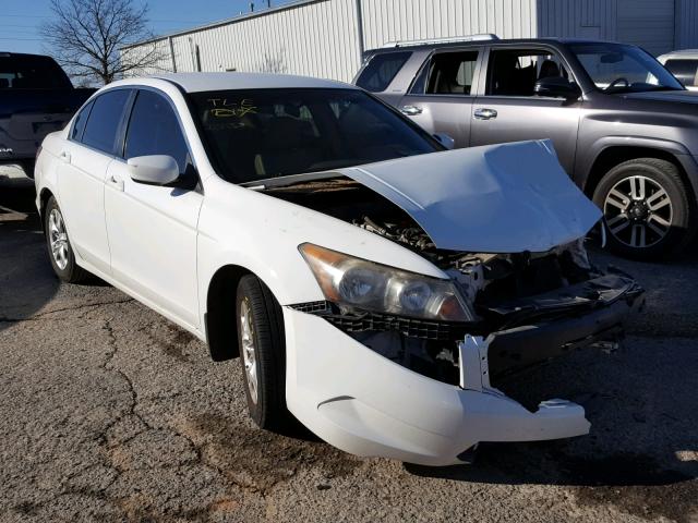 JHMCP26478C053205 - 2008 HONDA ACCORD LXP WHITE photo 1