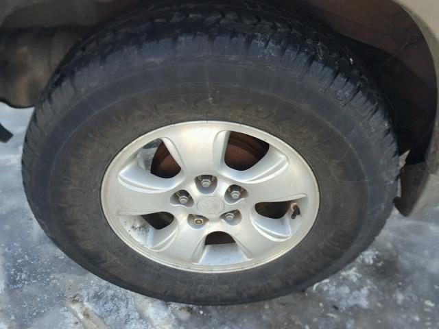 4F2CU09101KM67535 - 2001 MAZDA TRIBUTE LX TAN photo 9