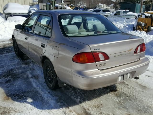 2T1BR12E8YC321329 - 2000 TOYOTA COROLLA VE TAN photo 3