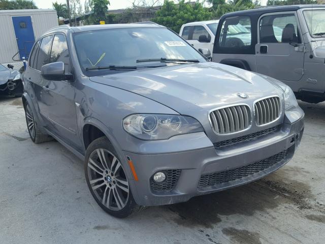 5UXZV8C50DL898665 - 2013 BMW X5 XDRIVE5 GRAY photo 1