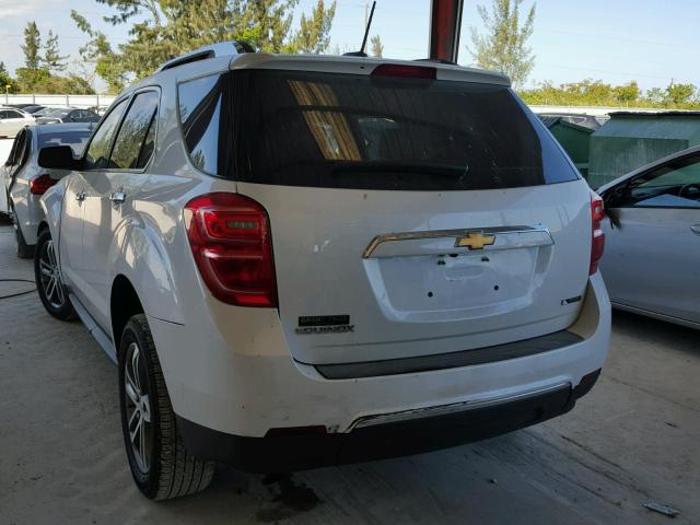 2GNALDEK8H1506888 - 2017 CHEVROLET EQUINOX PR WHITE photo 3