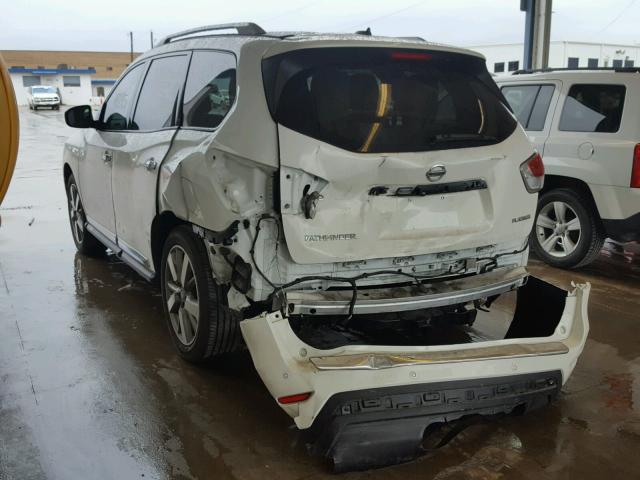 5N1AR2MN6DC664847 - 2013 NISSAN PATHFINDER WHITE photo 3