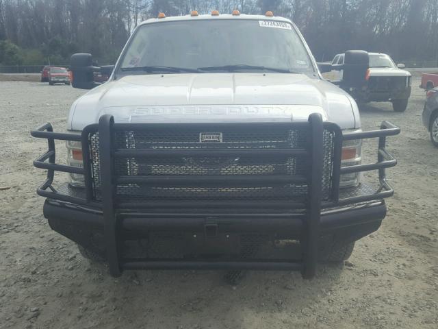 1FTWW33R68ED11936 - 2008 FORD F350 SUPER WHITE photo 9