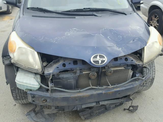 JTKKU104X8J012872 - 2008 TOYOTA SCION XD BLUE photo 9