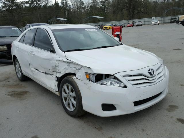 4T1BF3EK6BU755745 - 2011 TOYOTA CAMRY BASE WHITE photo 1