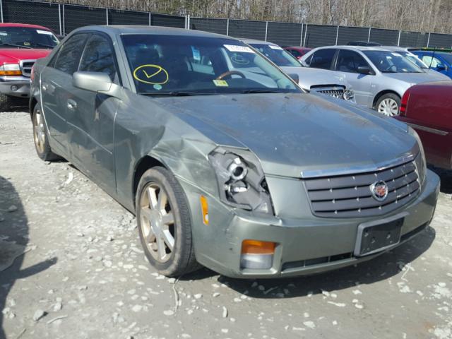 1G6DM577340115920 - 2004 CADILLAC CTS GREEN photo 1