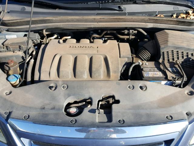 5FNRL38456B085760 - 2006 HONDA ODYSSEY EX BLUE photo 7