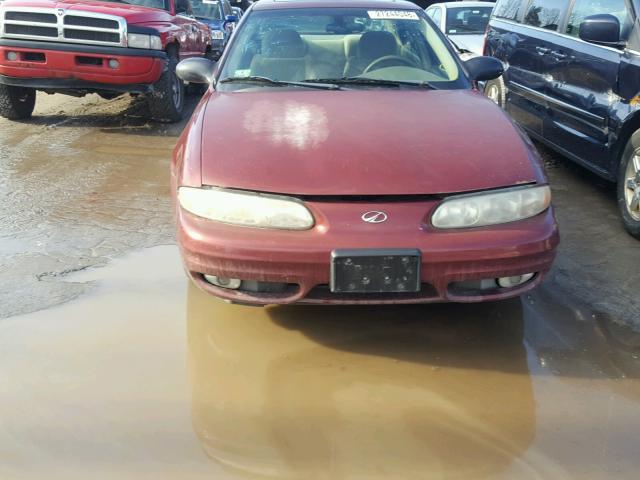 1G3NL52E83C238717 - 2003 OLDSMOBILE ALERO GL RED photo 9