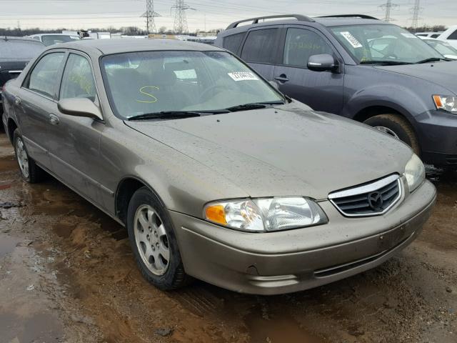 1YVGF22C125304261 - 2002 MAZDA 626 LX BROWN photo 1