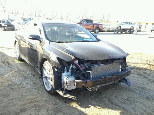 1N4AA51E09C835932 - 2009 NISSAN MAXIMA S BLACK photo 1