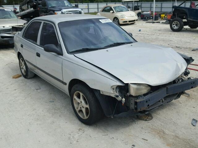 1Y1SK5282YZ402155 - 2000 CHEVROLET GEO PRIZM GRAY photo 1