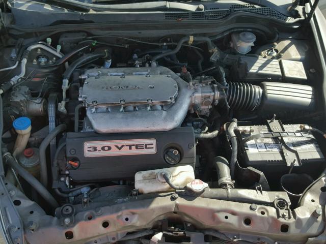 1HGCM66596A074674 - 2006 HONDA ACCORD EX GRAY photo 7