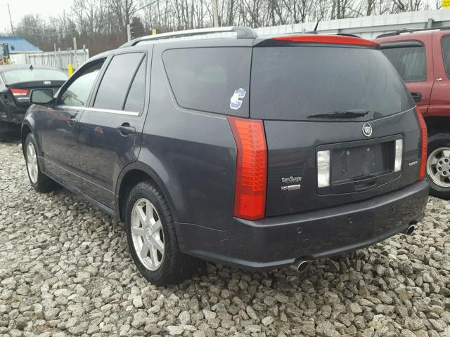 1GYEE63A750114092 - 2005 CADILLAC SRX GRAY photo 3