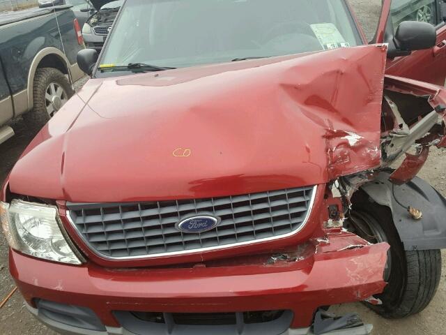 1FMZU73WX2UA55762 - 2002 FORD EXPLORER X RED photo 7