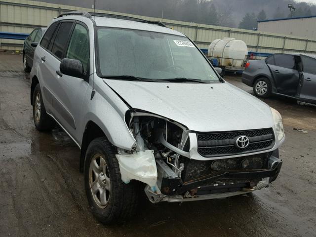 JTEHD20VX46017501 - 2004 TOYOTA RAV4 SILVER photo 1