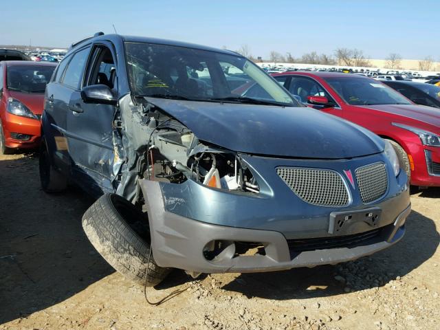 5Y2SL65826Z415553 - 2006 PONTIAC VIBE BLUE photo 1