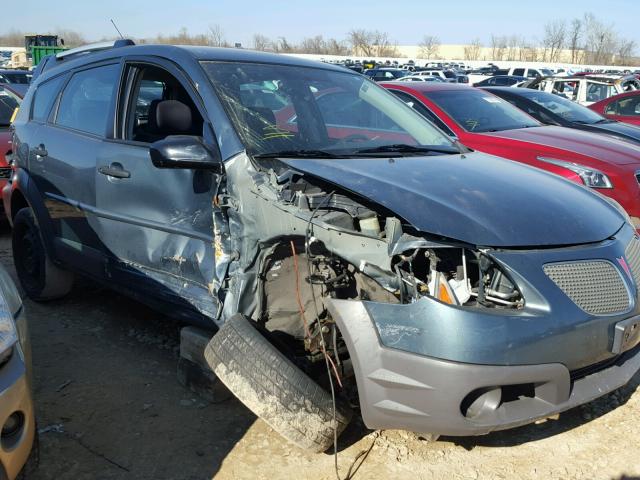 5Y2SL65826Z415553 - 2006 PONTIAC VIBE BLUE photo 9