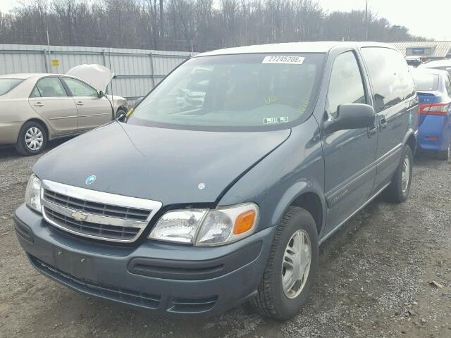 1GNDU03E04D117130 - 2004 CHEVROLET VENTURE BLUE photo 2