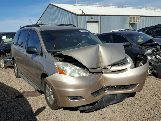 5TDZK23C99S265416 - 2009 TOYOTA SIENNA CE TAN photo 1