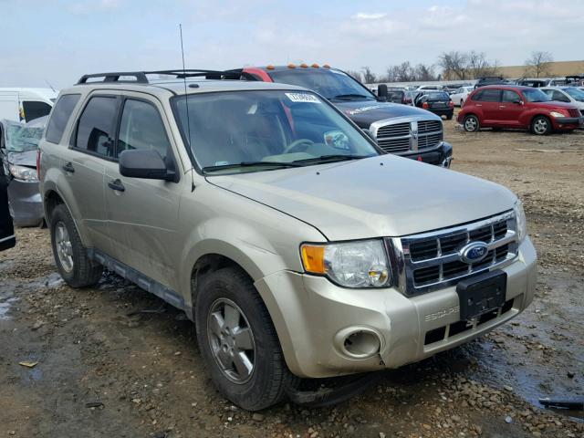 1FMCU0DGXAKB75513 - 2010 FORD ESCAPE XLT TAN photo 1