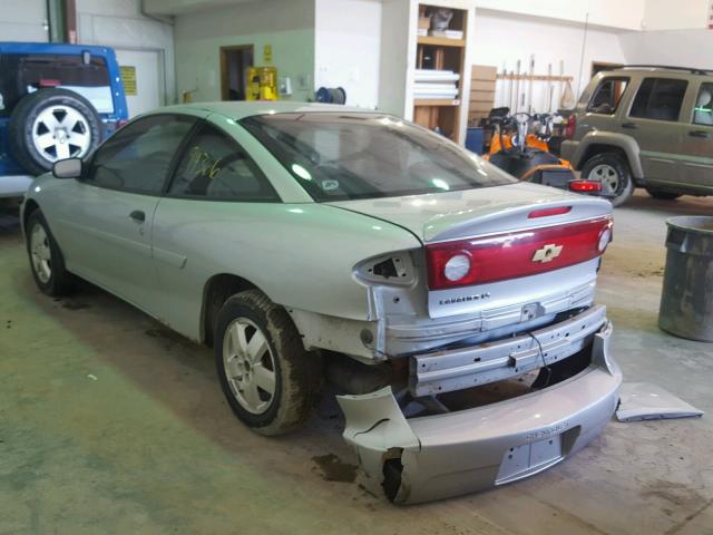 1G1JF12F257115636 - 2005 CHEVROLET CAVALIER L SILVER photo 3