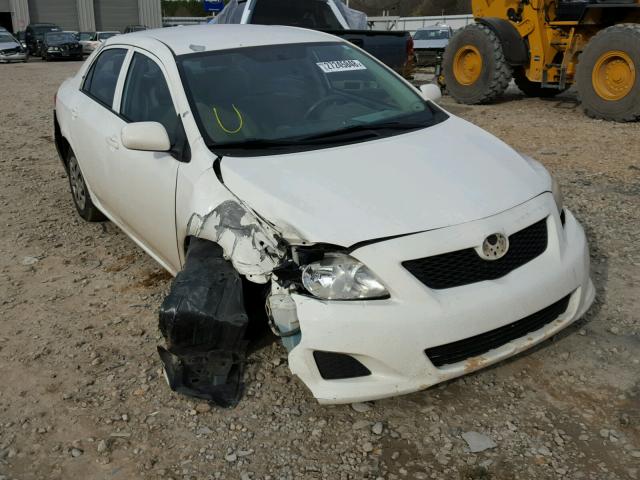 JTDBL40E09J000347 - 2009 TOYOTA COROLLA LE WHITE photo 1