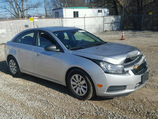 1G1PC5SH2B7223777 - 2011 CHEVROLET CRUZE LS SILVER photo 1