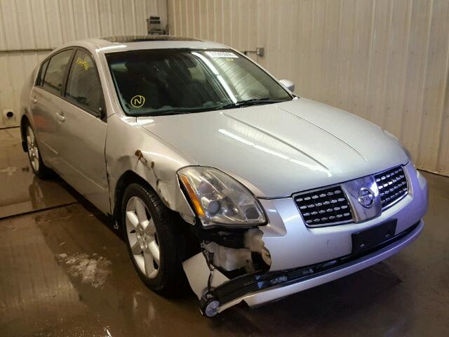 1N4BA41E66C817591 - 2006 NISSAN MAXIMA SE SILVER photo 1