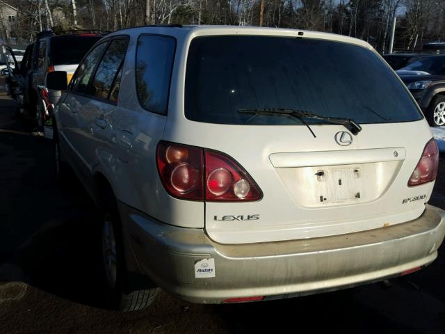 JT6GF10U9Y0065244 - 2000 LEXUS RX 300 WHITE photo 3