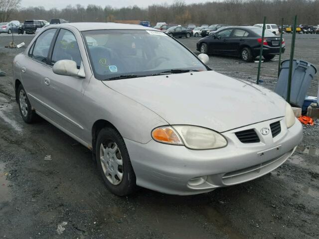 KMHJF35F4YU046075 - 2000 HYUNDAI ELANTRA GL SILVER photo 1